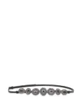 Ermanno Scervino crystal-embellished belt - Silver