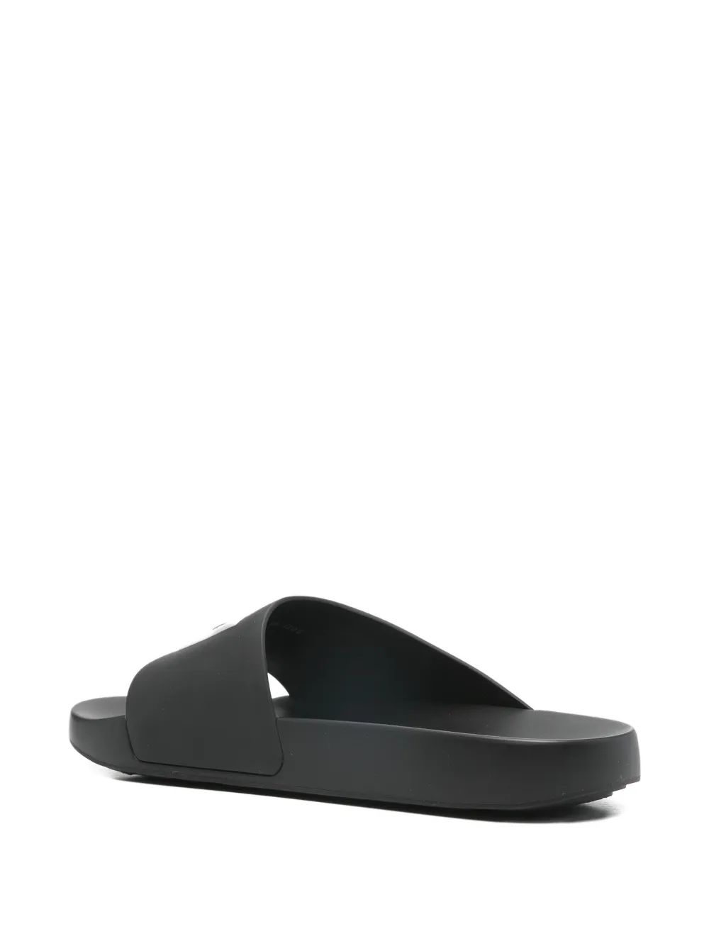 Givenchy logo-detail slides Zwart
