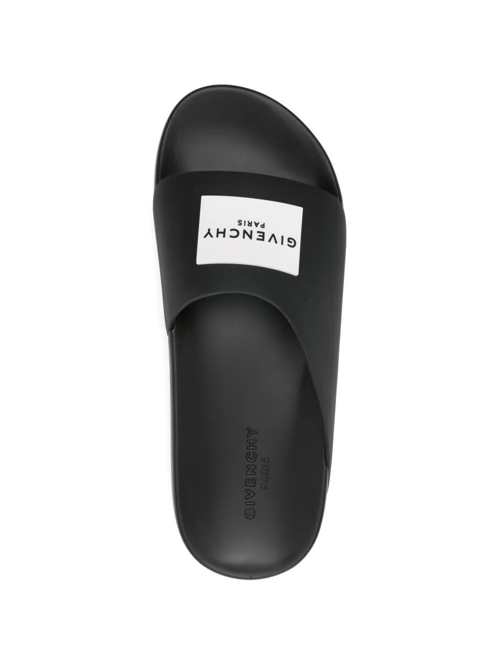 Givenchy logo-detail slides Zwart