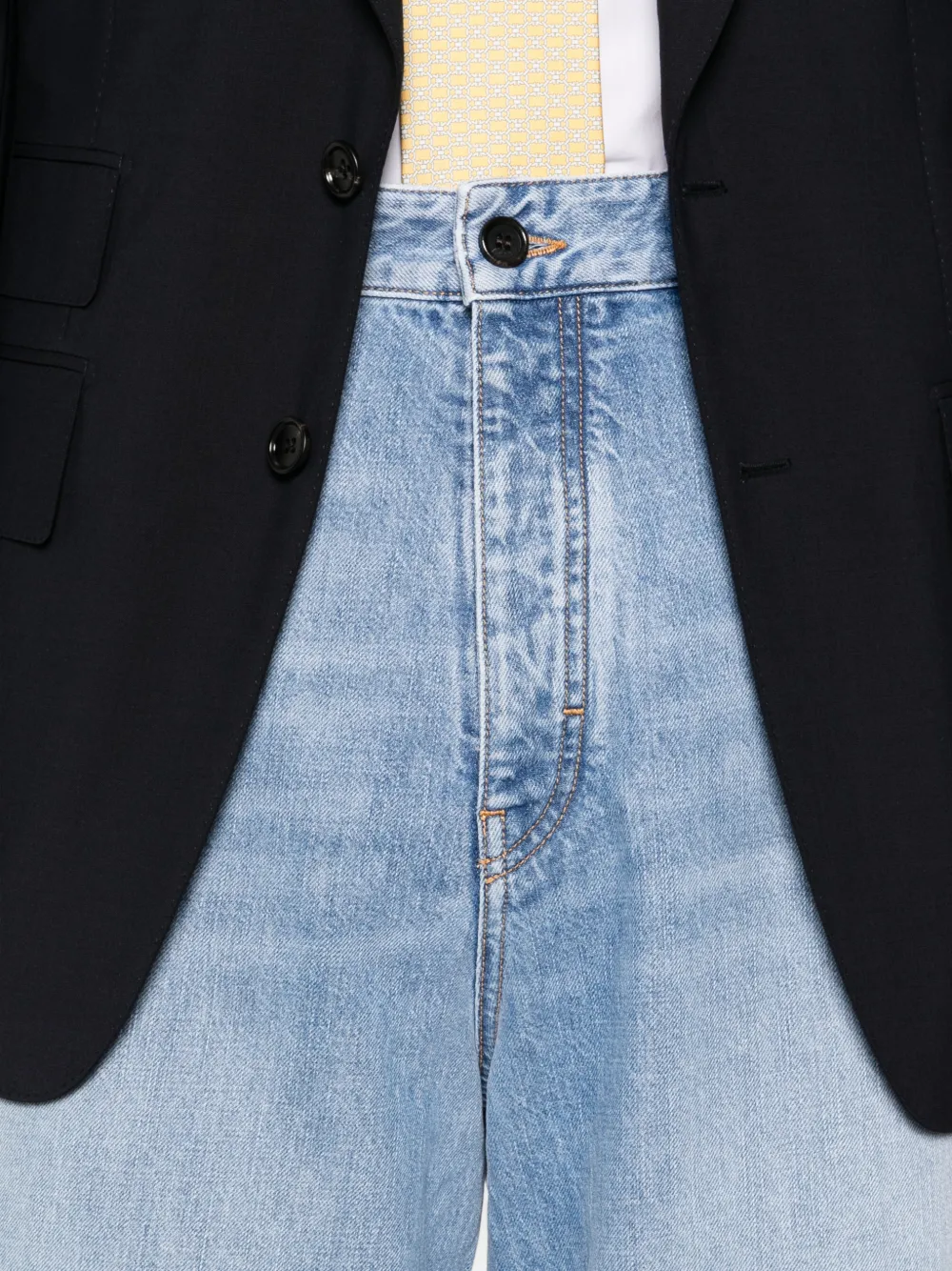 Givenchy Jeans met afwerking Blauw