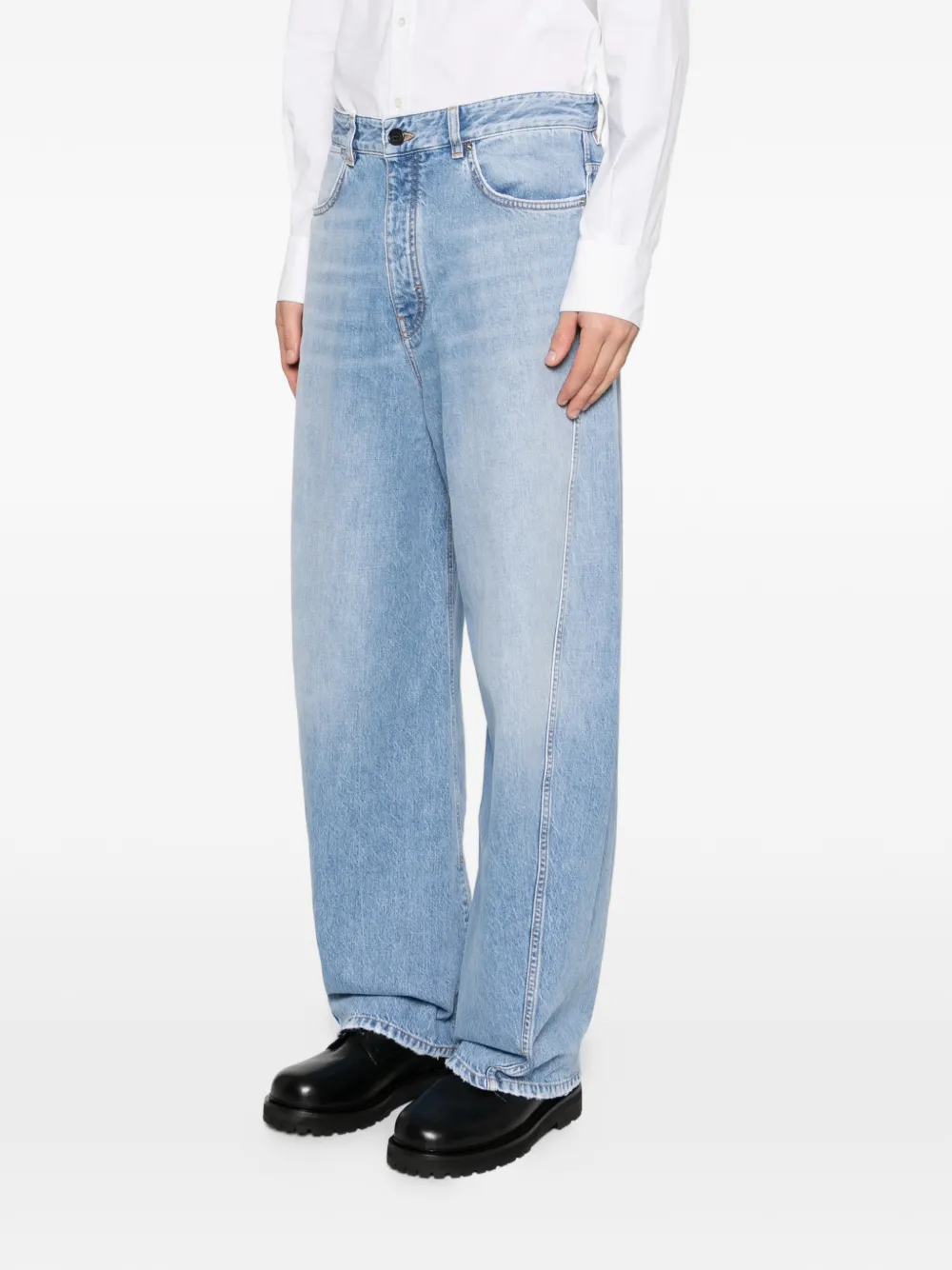 Givenchy Jeans met afwerking Blauw