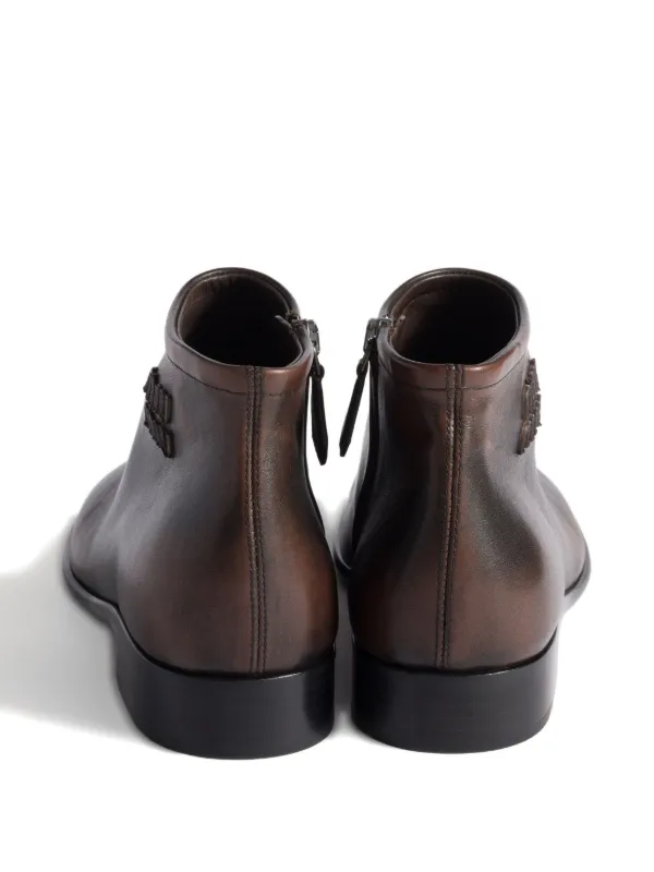 miu miu サイドゴアブーツ　ブラウン miu miu サイドゴアブーツ ブラウン Miu Miu レザーブーツ | ブラウン