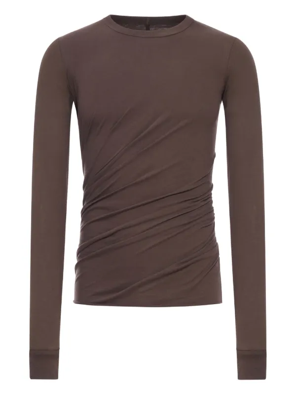 Rick Owens ロングTシャツ Rick Owens ロングTシャツ | ブラウン | FARFETCH JP
