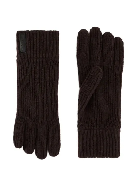 Giorgio Armani ribbed cashmere gloves