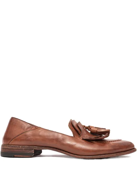 PAUL SILENCE tassel leather loafers