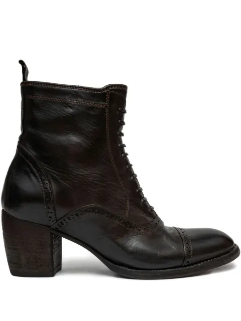 PAUL SILENCE 65mm lace-up brogue boots