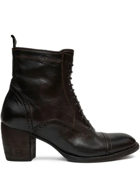PAUL SILENCE 65mm lace-up brogue boots