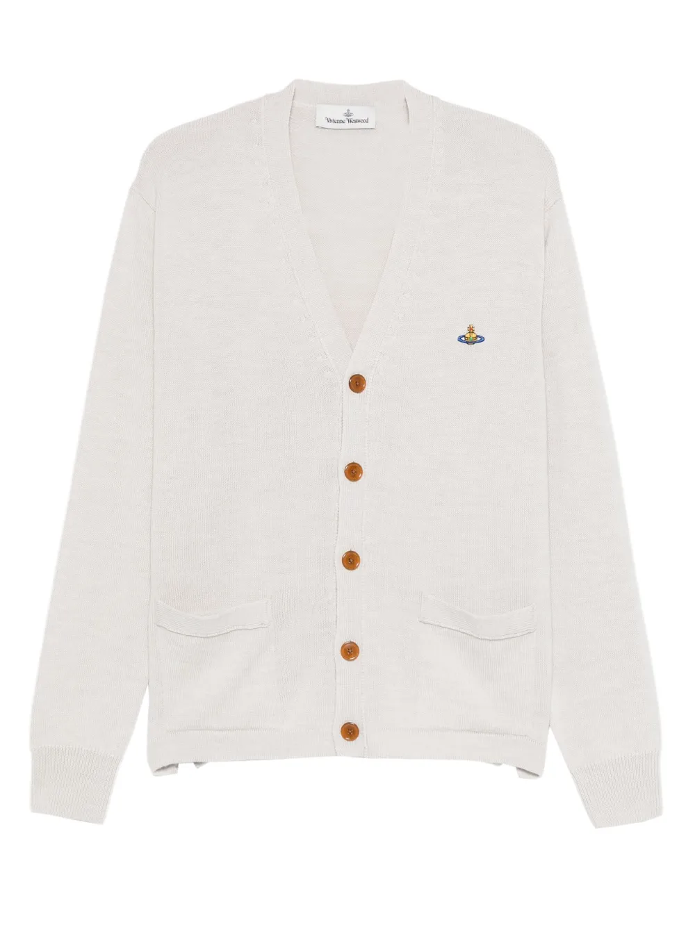 Vivienne Westwood cardigan à ornements | tons neutres | Image 1