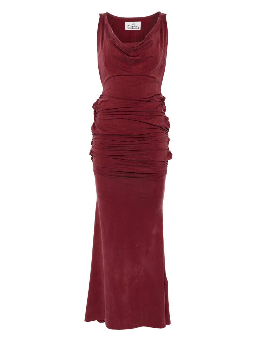 Vivienne Westwood cowl-neck maxi dress | Red | Image 1