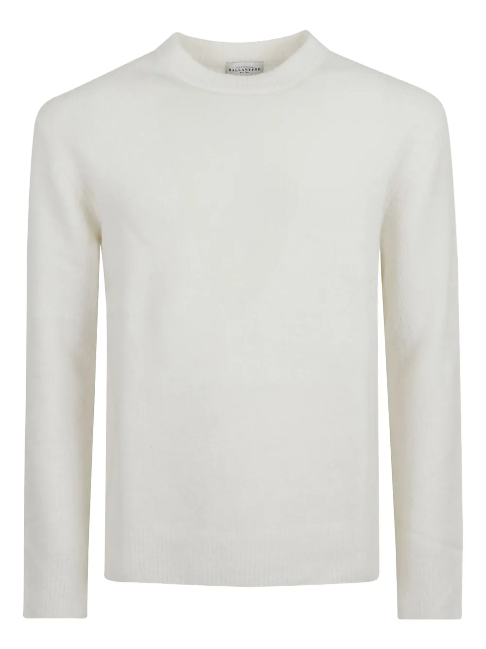 Ballantyne Crew-neck Sweater In White