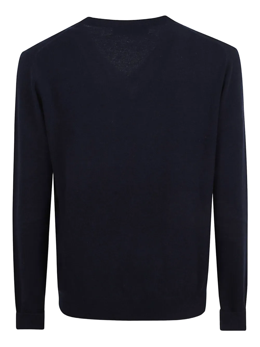 Ballantyne argyle-pattern V-neck sweater - Blauw