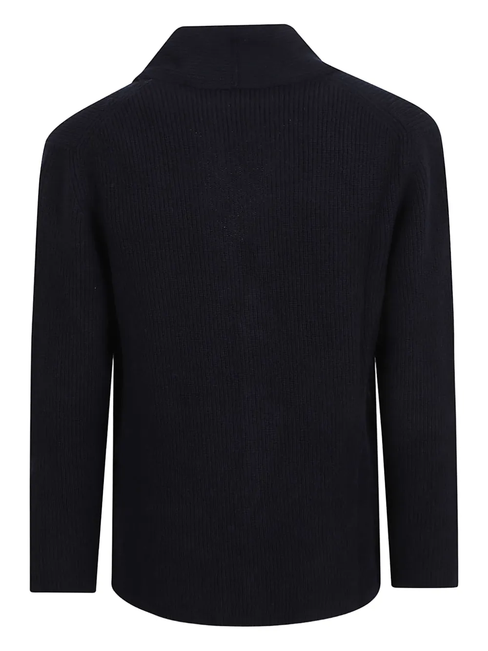 Ballantyne Buttoned Shawl-collar Cardigan In Blue