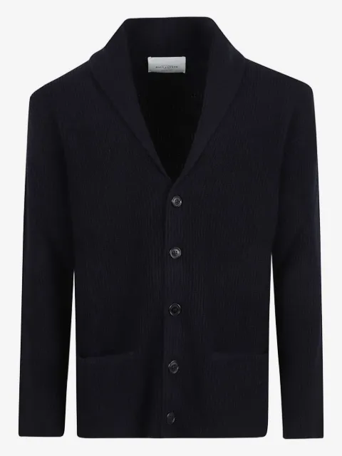 Ballantyne buttoned shawl-collar cardigan