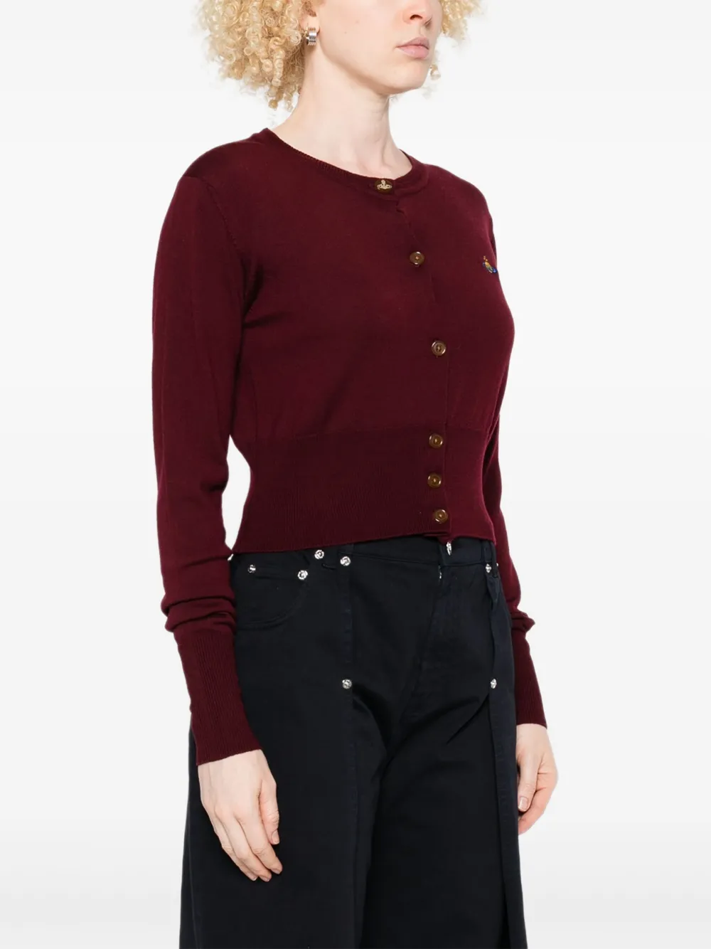 Vivienne Westwood Bea vest met Orb-knopen Rood