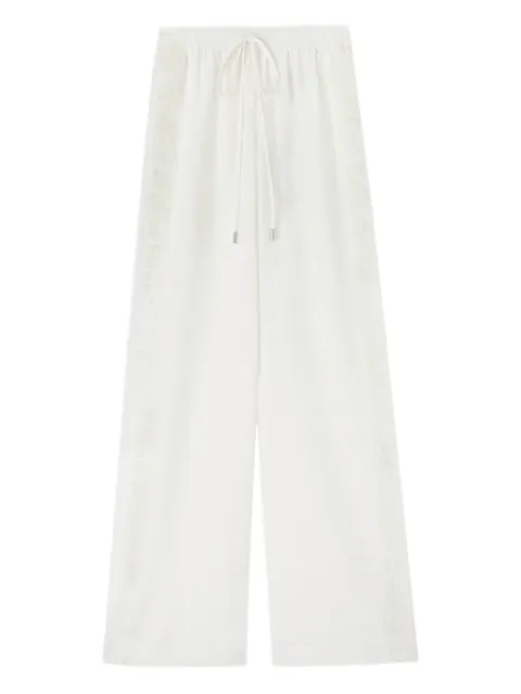 Ermanno Scervino embroidered side-stripe trousers