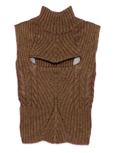 Vivienne Westwood Mary Corset high-neck cut-out top