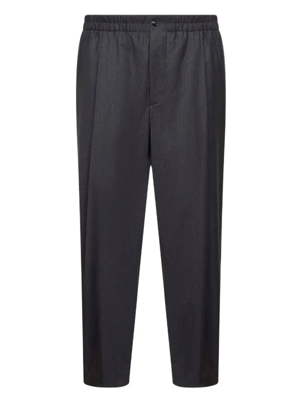 Giorgio Armani タックパンツ | グレー | FARFETCH JP