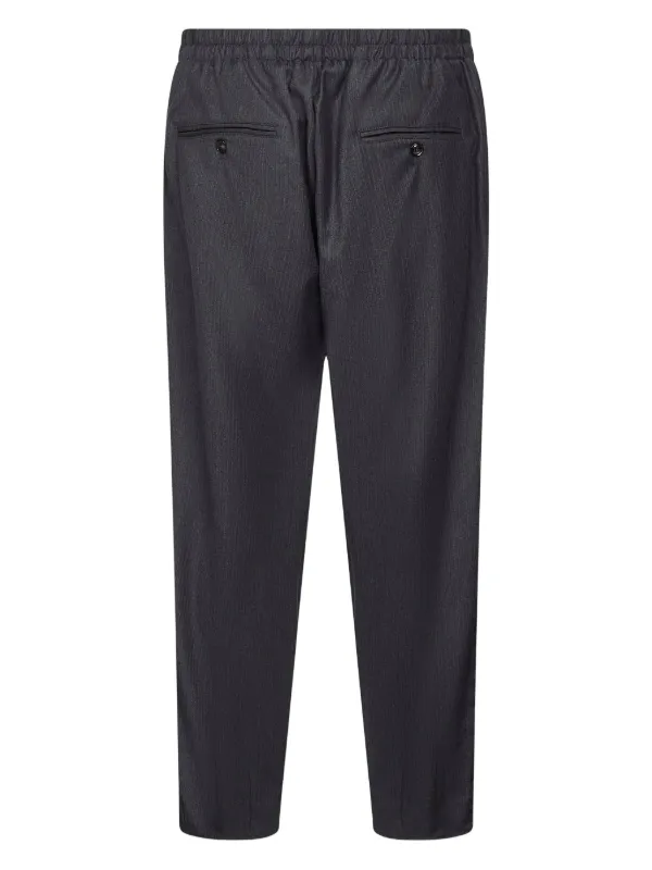 Z122/ARMANI COLLEZIONI パンツ 1タック 裾ダブル 46 ARMANI COLLEZIONI アルマーニ コレッツィオーニ タック