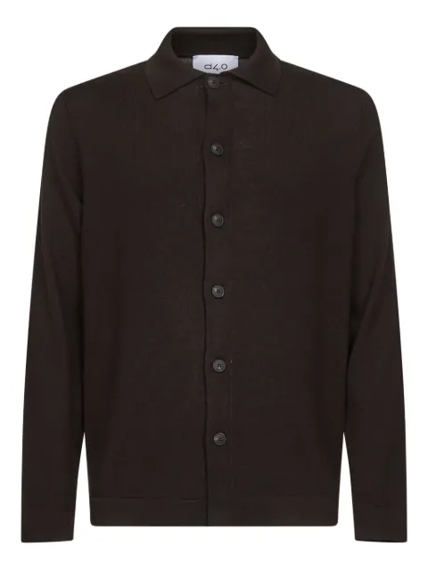 D4.0 camisa con cuello de playera tipo polo
