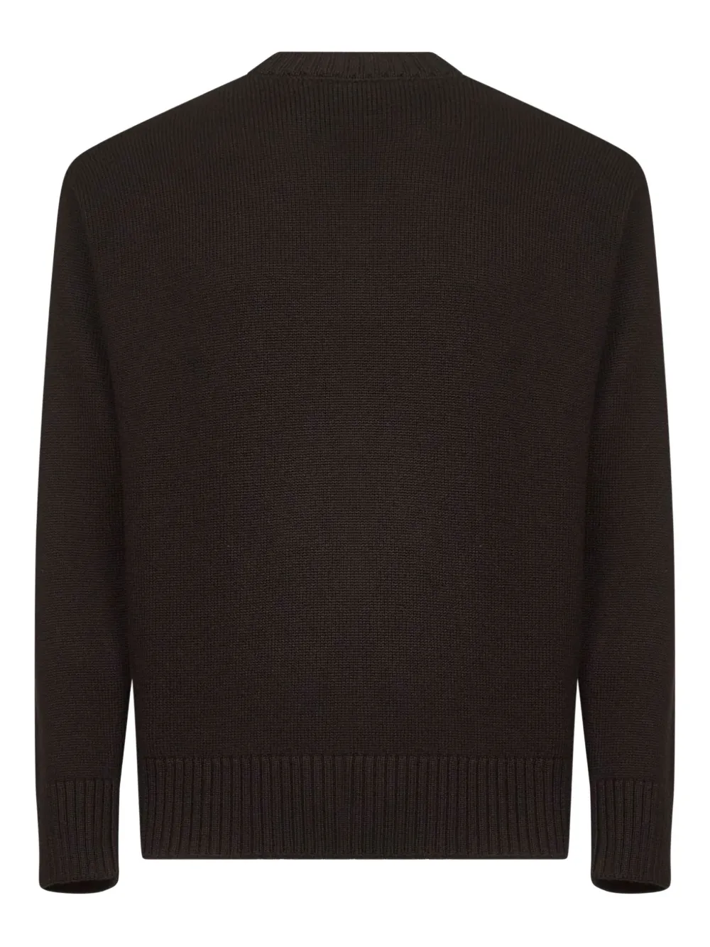 D4.0 ribbed crew neck sweater - Bruin