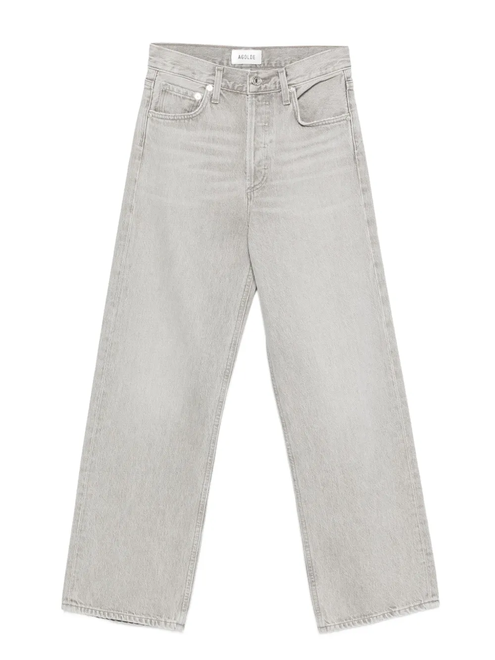 AGOLDE five-pocket straight jeans | Grey | Image 1