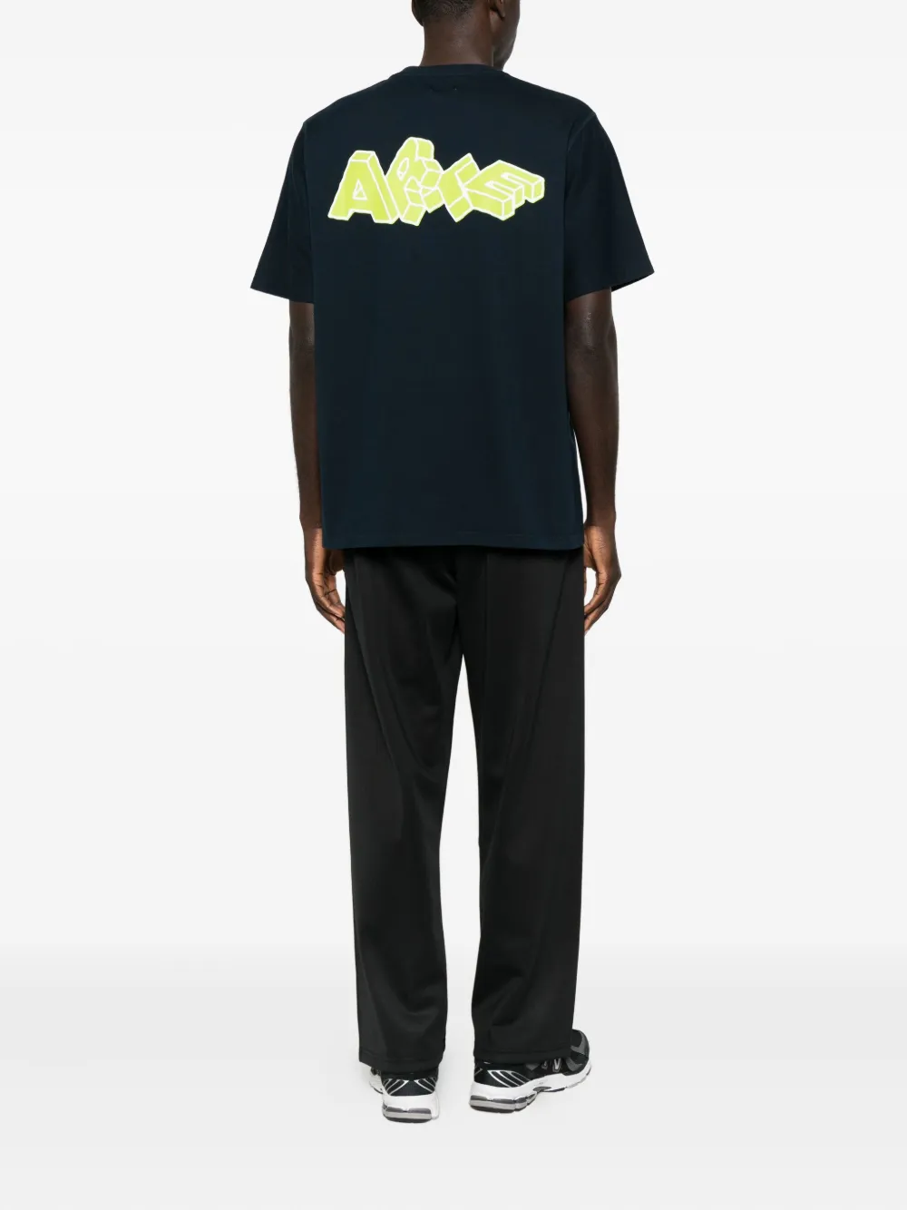 Arte Antwerp graphic-print crew-neck T-shirt - Blauw