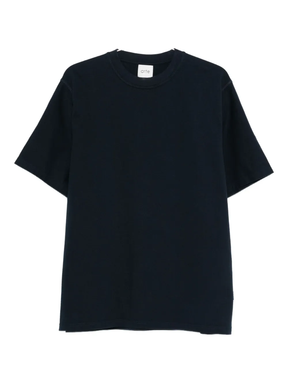 Arte Antwerp Graphic-print Crew-neck T-shirt In Blue
