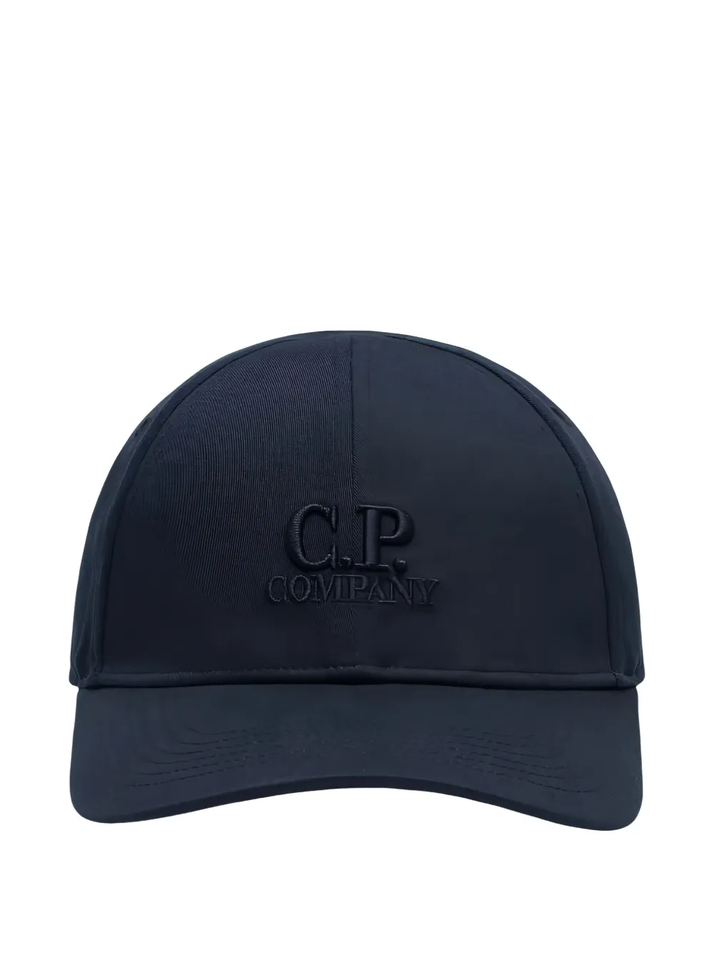 C.p. Company Embossed-logo Cap In Blue