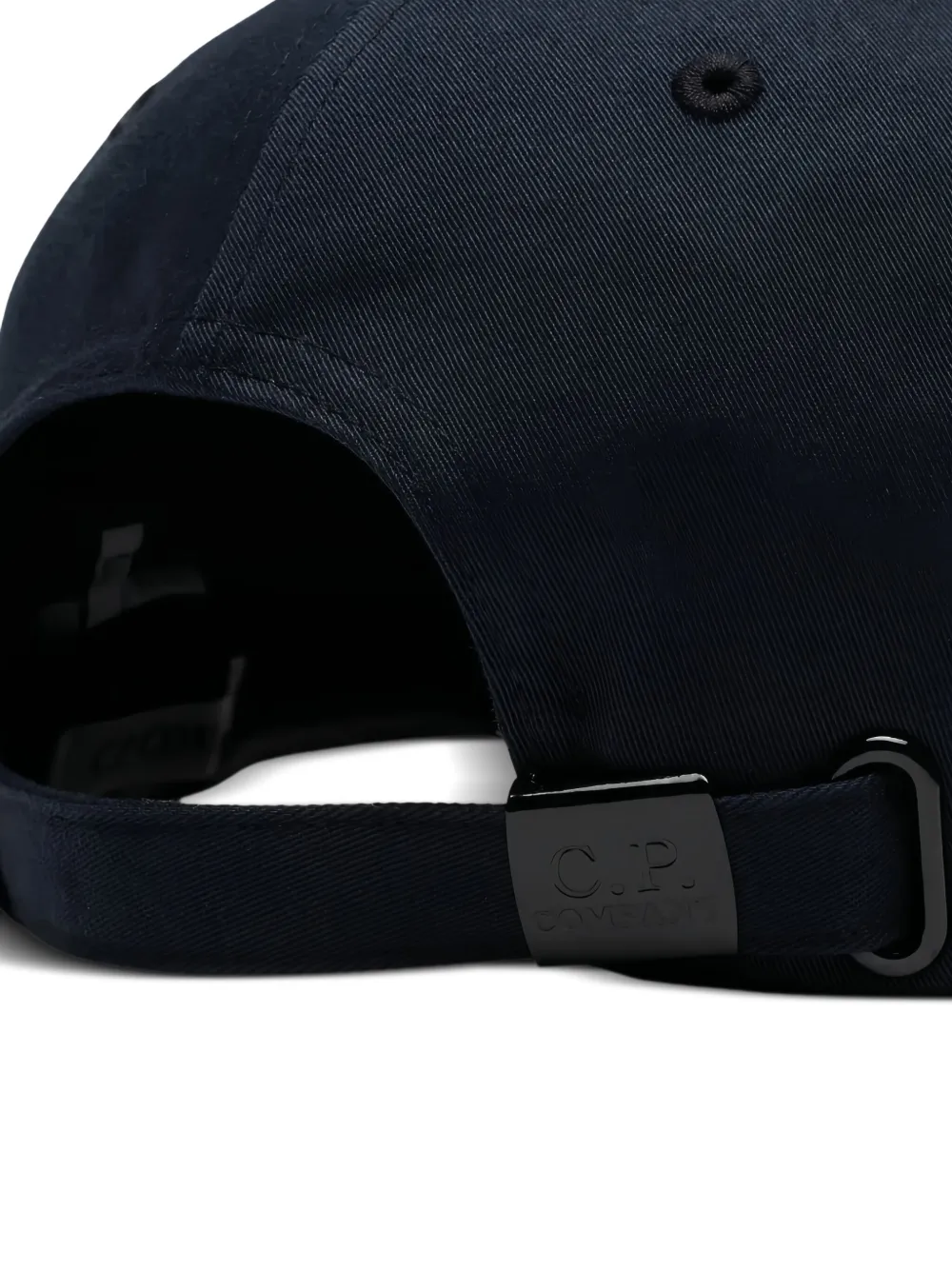 C.P. Company Pet met logo-reliëf Blauw