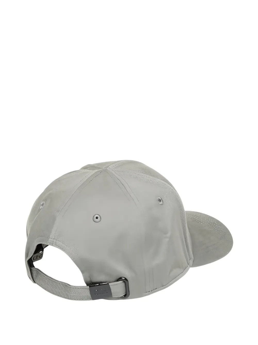 C.p. Company Logo Baseball Cap In Gray