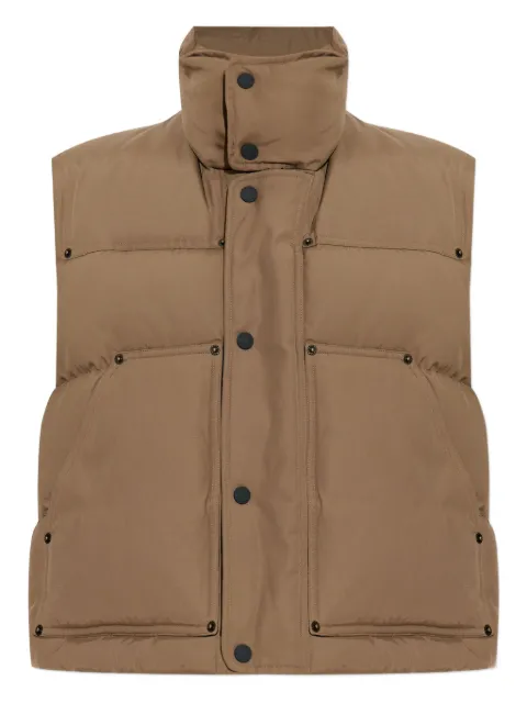 DSQUARED2 press-stud quilted gilet