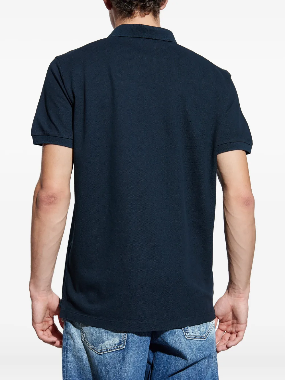 DSQUARED2 Poloshirt met logoprint Blauw