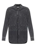 MARANT ÉTOILE patch-pocket corduroy shirt - Grey
