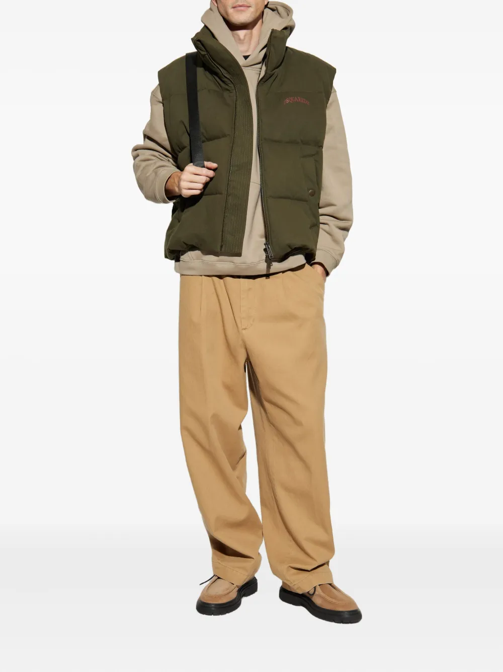 DSQUARED2 quilted logo vest | Waistcoats & Gilets | Image 2