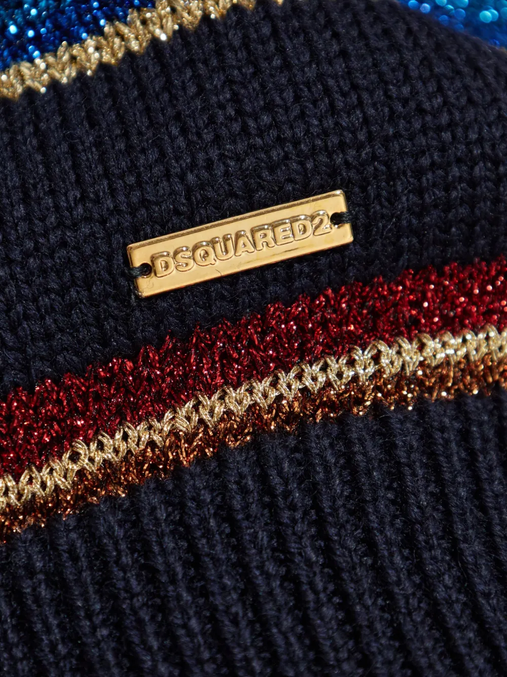 Dsquared2 Striped Knit Set In Multi