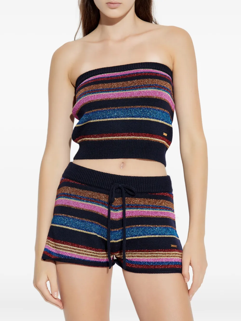 Dsquared2 Striped Knit Set In Multi