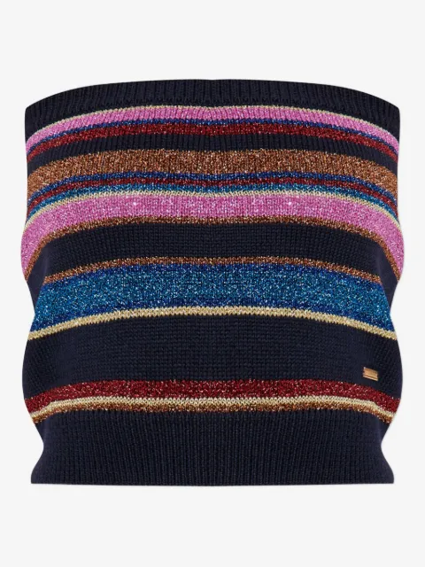 DSQUARED2 striped tube top