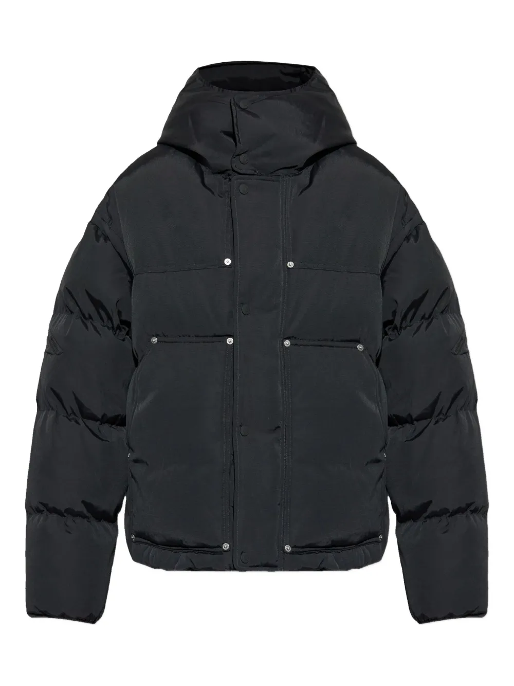 DSQUARED2 hooded puffer jacket | Black | Image 1