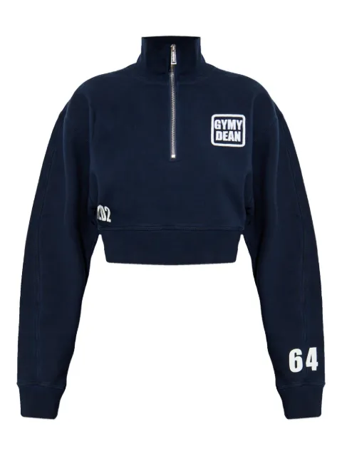 DSQUARED2 sudadera con logo estampado