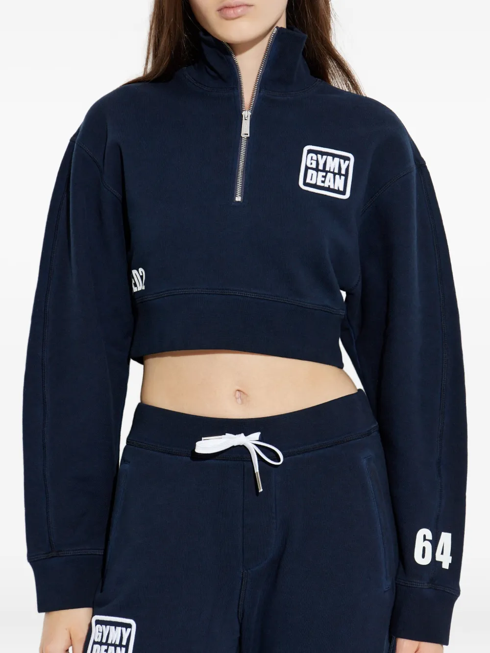 Dsquared2 Long Sleeve Sweatshirt In Blue