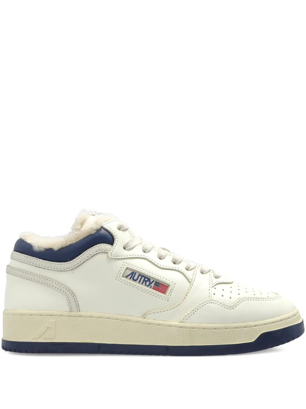 Autry Med-Way leather sneakers White