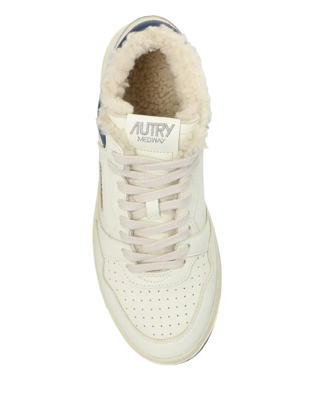 Autry Round-toe Low-top Casual Shoes In White