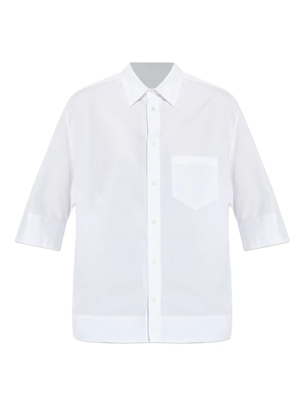 Dsquared2 Patch-pocket Shirt In White