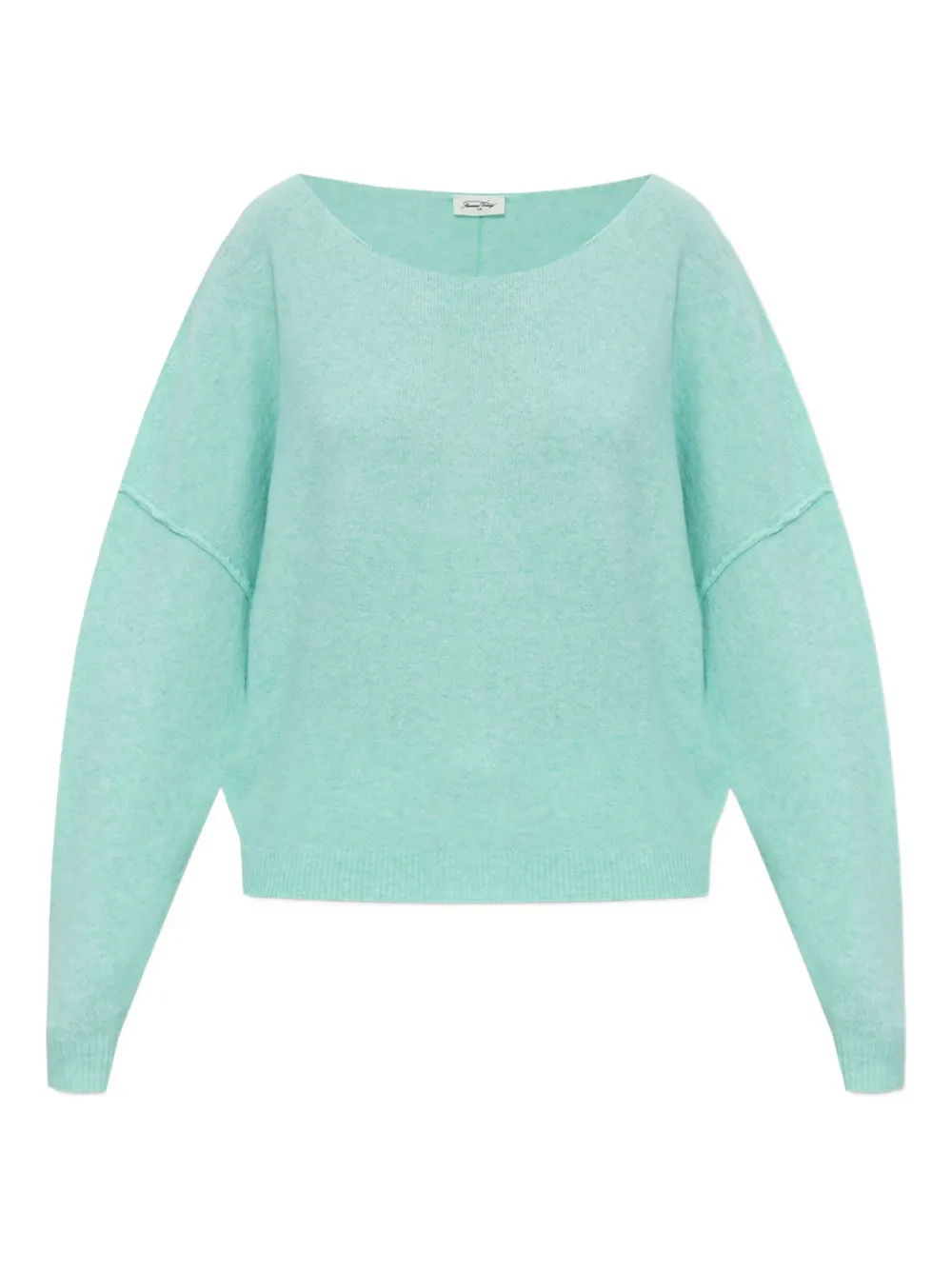 American Vintage Damsville boat-neck sweater | Green | Image 1