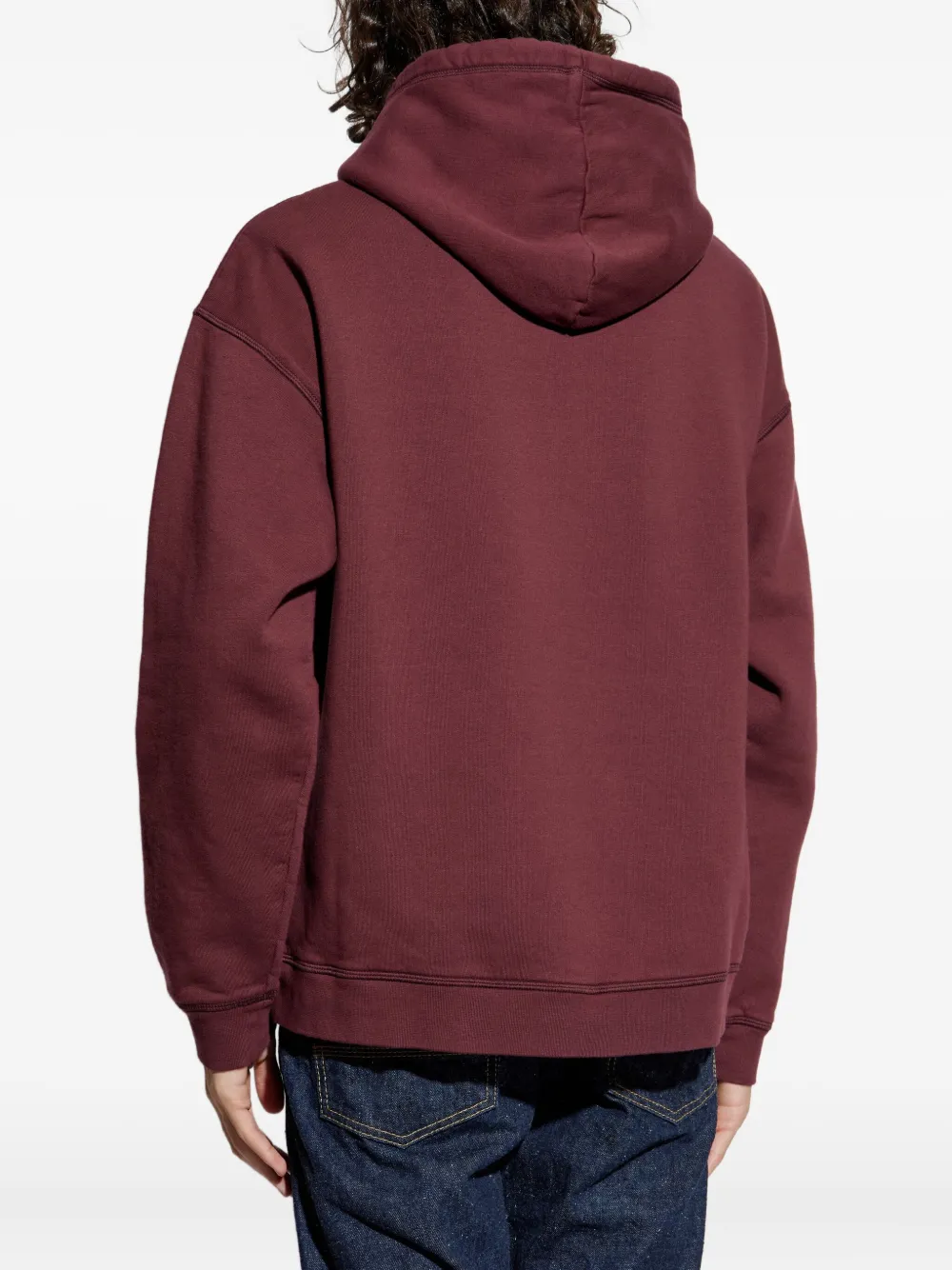 DSQUARED2 Hoodie met letterprint Rood