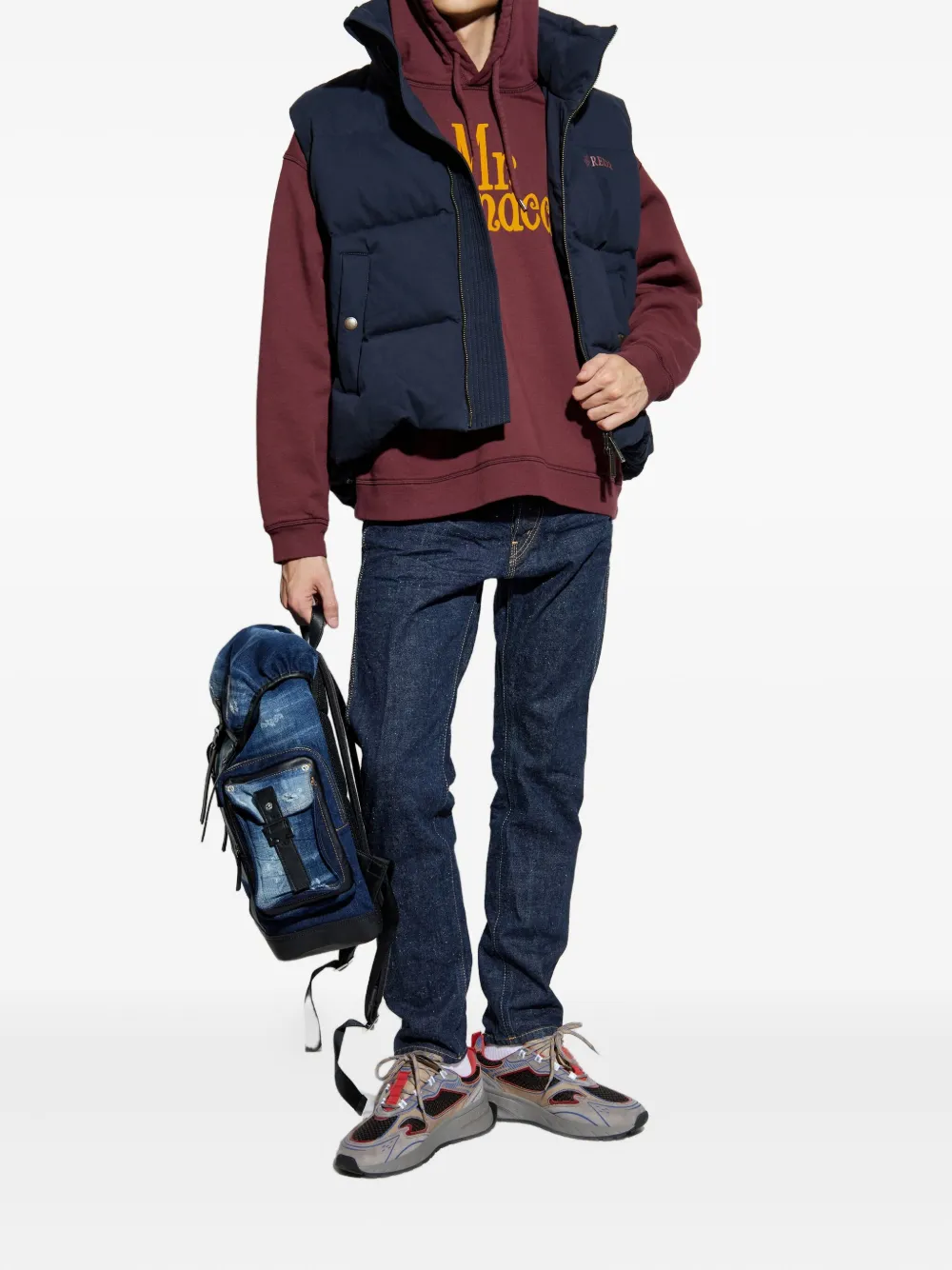 DSQUARED2 lettering-print hoodie | Hoodies | Image 2