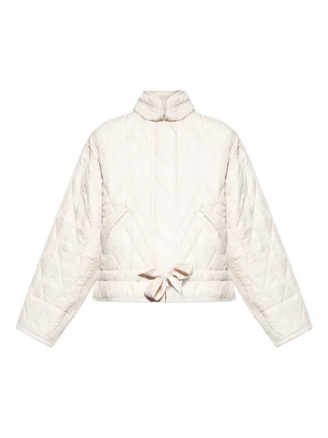 MARANT ÉTOILE Zakiane quilted tie-detail jacket