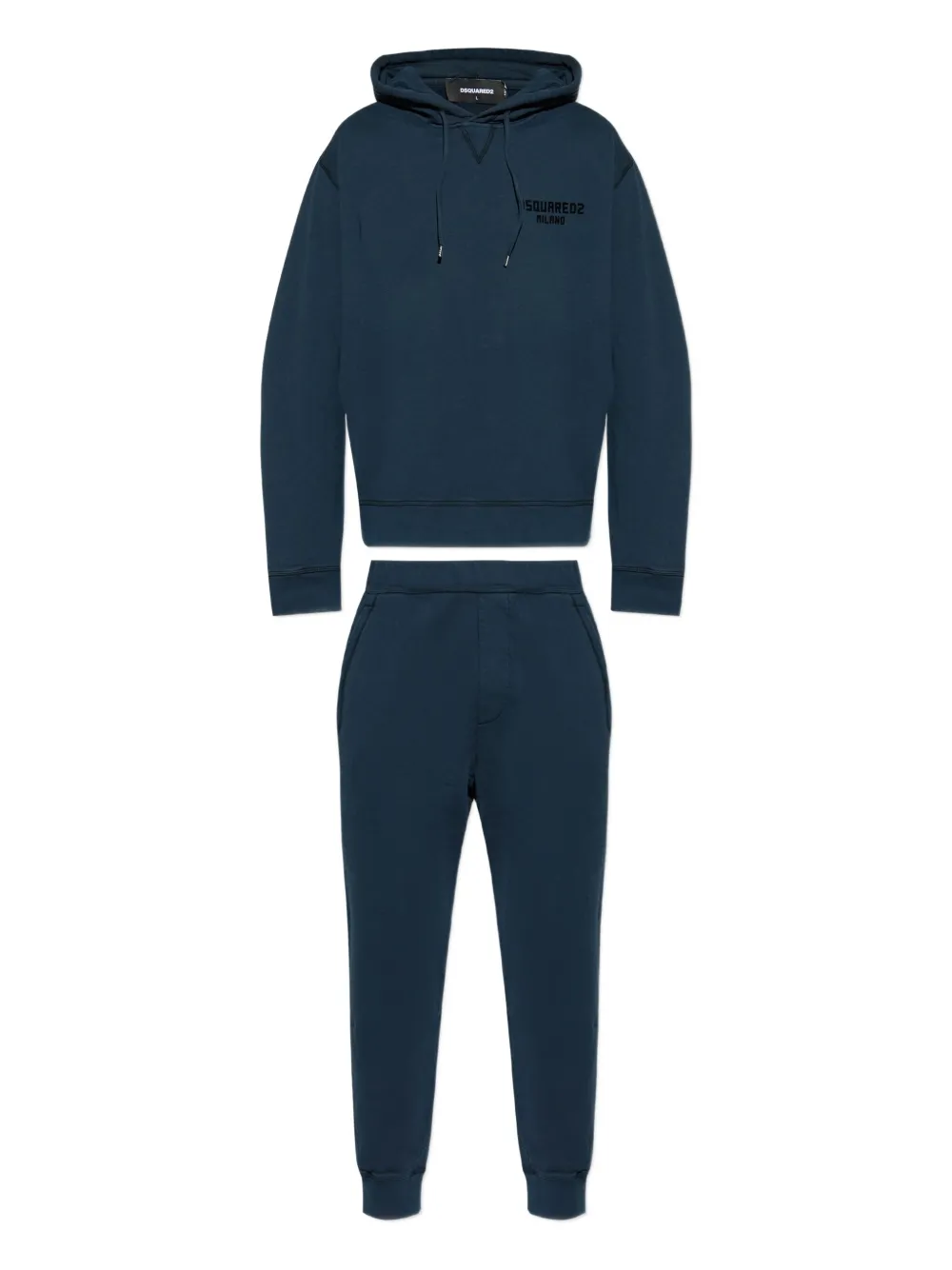 DSQUARED2 logo-print hooded tracksuit | Blue | Image 1