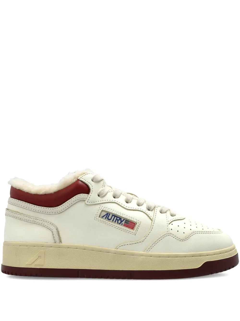 Autry Med-Way leather sneakers White