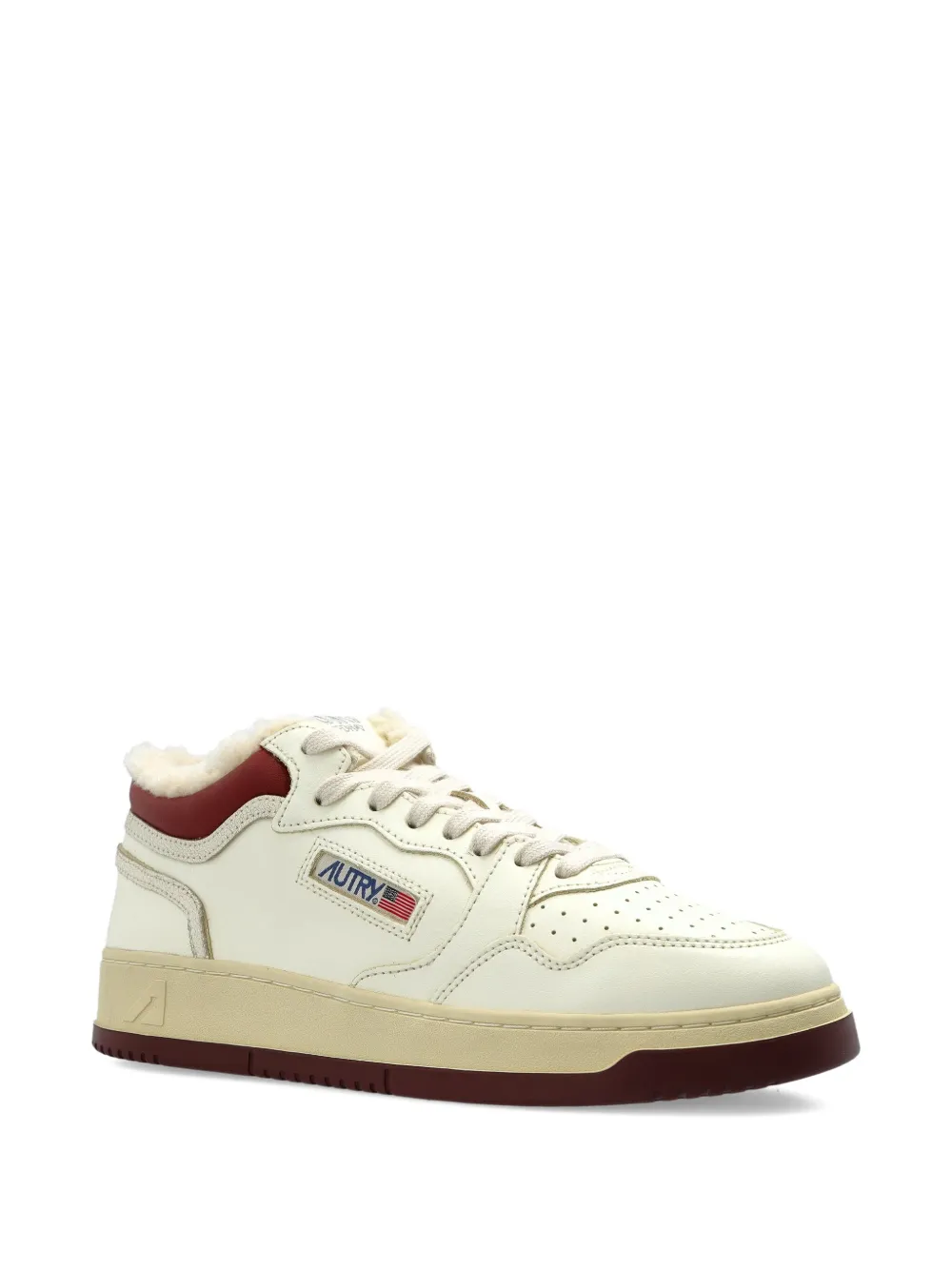 Autry Med-Way leather sneakers - Wit